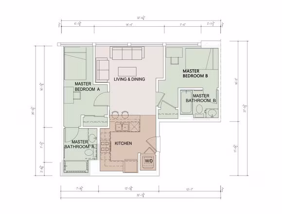 Plan F floor plan